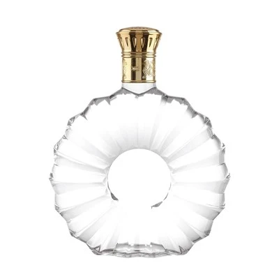 750ml brendija kristāla stikla pudele